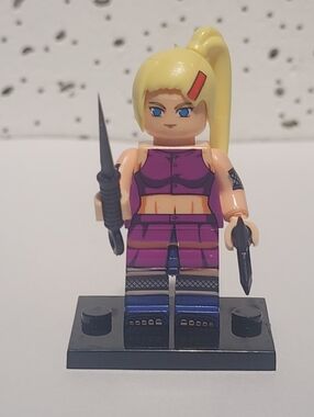 Naruto Shippuden Ino Yamamaka minifigure from the series,Custom lego